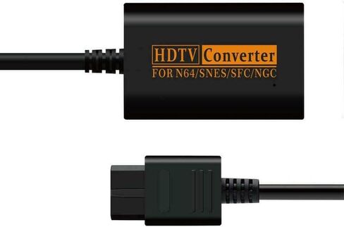THE PERFECT PART N64 to HDMI Adapter Converter w/HD Cable for Nintendo Gamecube Super NES/SNES in Saudi Arabia