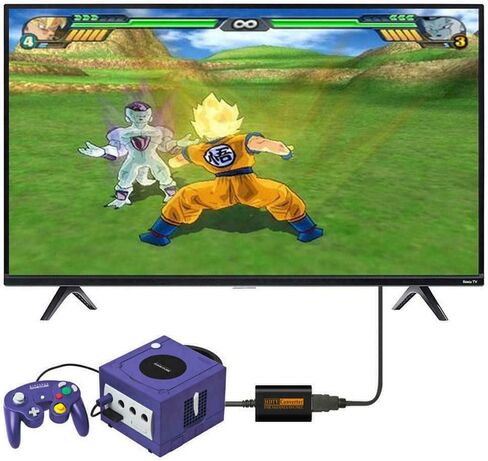 THE PERFECT PART N64 to HDMI Adapter Converter w/HD Cable for Nintendo Gamecube Super NES/SNES in Saudi Arabia