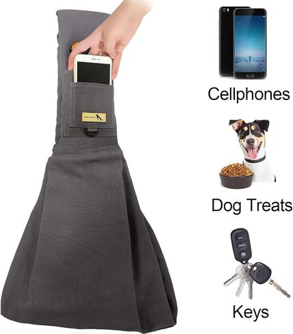 Haevbiee Pet Sling Bag Mint Color Canvas Puppy Carrier pet Carrier with Adjustable Strap and Soft Cotton Fabric Hand Free Dog Sling Bag… in Saudi Arabia