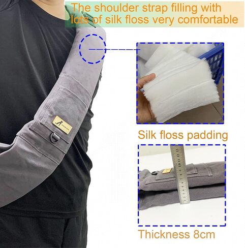 Haevbiee Pet Sling Bag Mint Color Canvas Puppy Carrier pet Carrier with Adjustable Strap and Soft Cotton Fabric Hand Free Dog Sling Bag… in Saudi Arabia