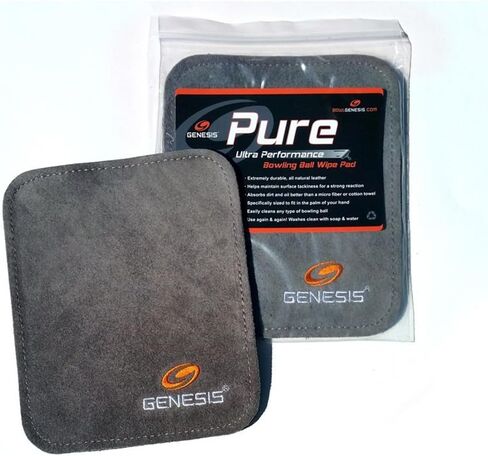 تلميع كرة البولينج من جلد الجاموس القابل للغسل من جينيسيس بيور باد in Kuwait