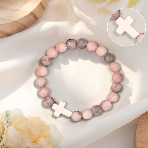 Christian Mothers Day Gifts, Cross Bracelet for Women, 2024 College Graduation Gifts for Her, Religious Gifts for Mom, Grandma, Friends, Girls, Daughter, Christian Faith Jewelry for Teens Jesus in Saudi Arabia
