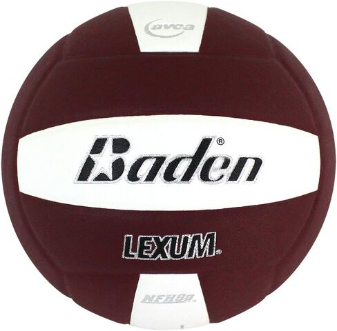 لعبة الكرة الطائرة من Baden Lexum Premium المركبة المصنوعة من الألياف الدقيقة للمدرسة الثانوية الرسمية من 13U إلى 18U الحجم الرسمي + الوزن المعتمد من NFHS + AVCA in Saudi Arabia
