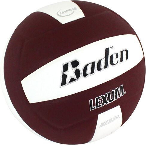 لعبة الكرة الطائرة من Baden Lexum Premium المركبة المصنوعة من الألياف الدقيقة للمدرسة الثانوية الرسمية من 13U إلى 18U الحجم الرسمي + الوزن المعتمد من NFHS + AVCA in Saudi Arabia