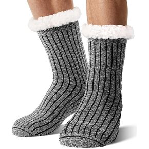الرجال النعال غامض الجوارب الشتاء سميكة الدافئة رقيق مريح الصوف لينة المقصورة عدم الانزلاق قبضة المنزل الجوارب in Kuwait