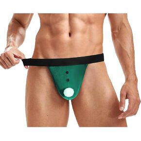 Avidlove Men's Christmas Lingerie Sexy Santa Outfits G-String Holiday Briefs Underwear in Kuwait