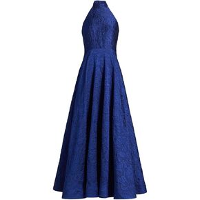 As It May Luna Jacquard Halter Gown in Saudi Arabia