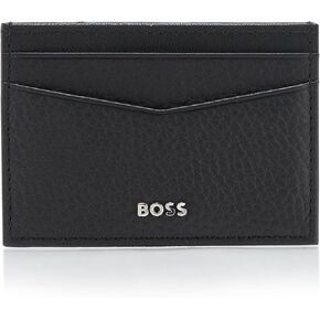 BOSS, Crosstown Cardcase with Money Clip, black gloss, One Size in Kuwait
