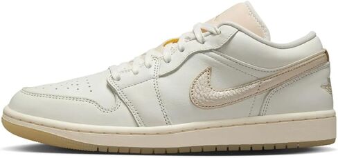 حذاء Air Jordan 1 Low SE للسيدات (شراعي/عاجي شاحب/ذهبي الفريق) in Kuwait