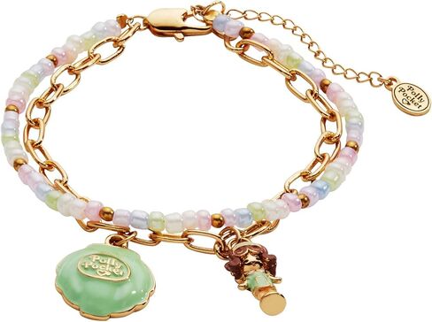 Alex and Ani Polly Pocket™ Jewelry – Nostalgic Enamel & Resin Charms, Adjustable Fit, Nickel-Free Finish in Saudi Arabia