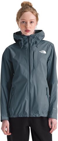 THE NORTH FACE womens Alta Vista Rain Jacket | 3 Piece Hood With Adjustable Cinch-cord, Waterproof, Breathable in Kuwait