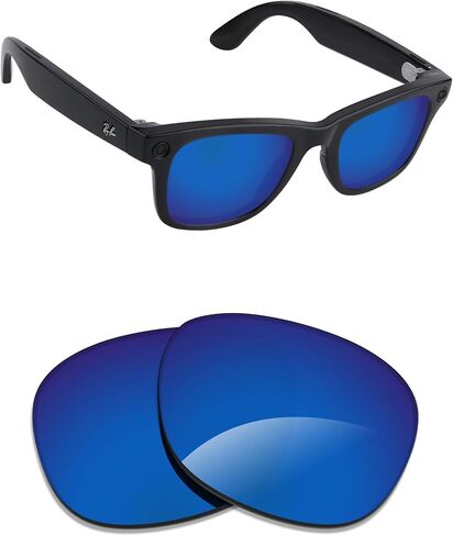 عدسات Alphax المستقطبة البديلة لنظارة Ray-Ban RB4140 مقاس 49 مم - خيارات in Saudi Arabia