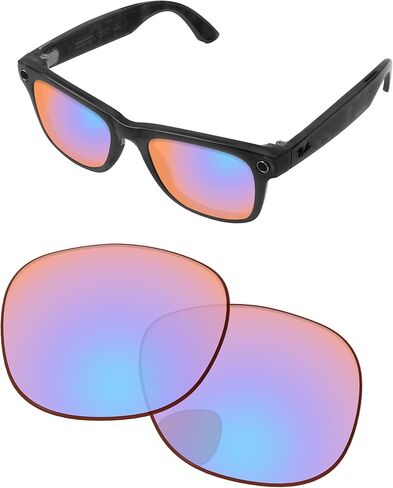 Replacement Lenses for Ray-Ban Meta Wayfarer Gen 2 RW4012 53mm AI Glasses - Photochromic, Anti-Fog & Anti Blue Light in Saudi Arabia