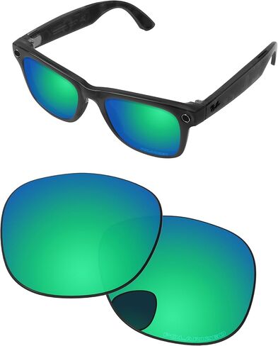 Replacement Lenses for Ray-Ban Meta Wayfarer Gen 2 RW4012 53mm AI Glasses - Photochromic, Anti-Fog & Anti Blue Light in Saudi Arabia