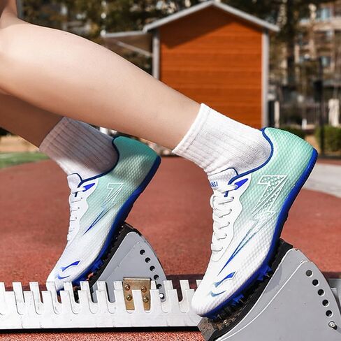 أحذية رياضية للرجال من Track Field للأطفال والأولاد والبنات والشباب مع مسامير رياضية قابلة للتنفس للجري والسباق والقفز in Kuwait