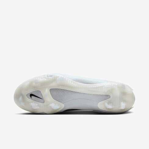 حذاء Nike Huarache 9 Elite Low LAX SE Lacrosse (FV6147-001، كرة قدم رمادي/أبيض/أخضر مضيء/أسود) مقاس 9 in Saudi Arabia