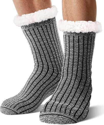 الرجال النعال غامض الجوارب الشتاء سميكة الدافئة رقيق مريح الصوف لينة المقصورة عدم الانزلاق قبضة المنزل الجوارب in Kuwait