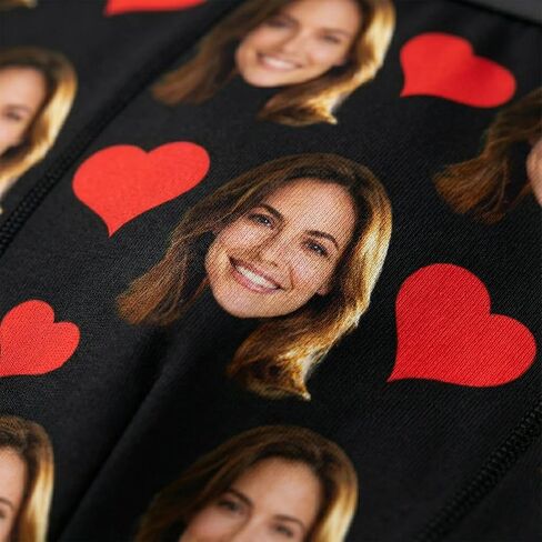 Custom Photo Boxer Briefs for Men - Personalized Gift with Face for Husband, Boyfriend, Dad - Funny Valentine's Day & Birthday Gift in Saudi Arabia