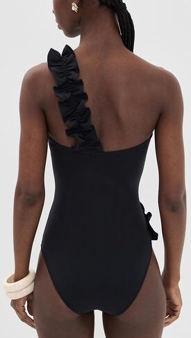 Ulla Johnson Women's Capri One Shoulder Maillot Swimsuit in Saudi Arabia