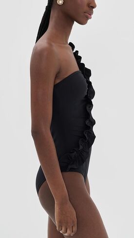 Ulla Johnson Women's Capri One Shoulder Maillot Swimsuit in Saudi Arabia