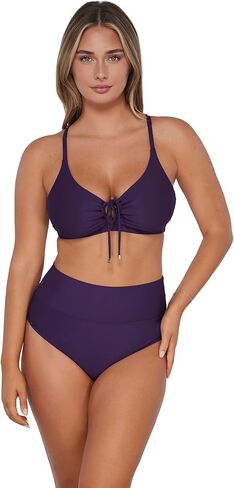 Sunsets Arlene High Waist Women's Swimsuit Bikini Bottom in Saudi Arabia
