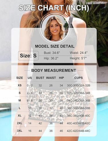 BMJL Womens Tankini Bathing Suits High Waisted Two Piece Swimsuits Tummy Control Swim Dress Skirt Vintage Swimwear in Kuwait