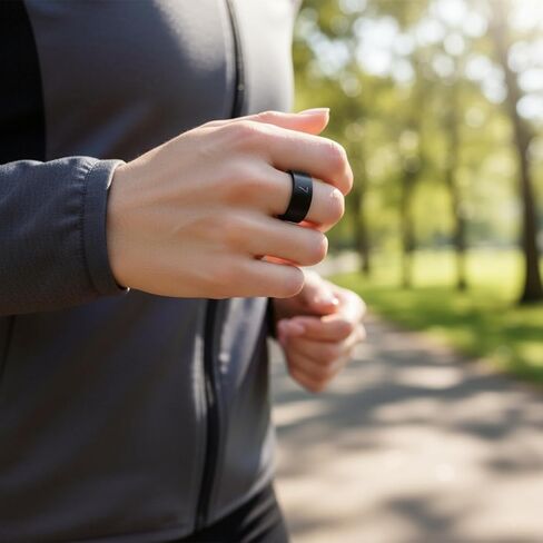 مجموعة مقاسات Ring 4، متوافقة مع Oura Ring4، أداة قياس الإصبع الاحترافية، حلقة ذكية ابحث عن خاتمك قبل شراء الخاتم، مقاس 4 إلى 15 - أسود in Saudi Arabia