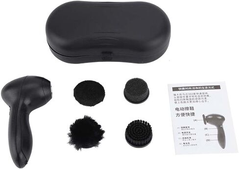 Electric Shoe Polisher Machine, Leather Bags Car Seat Cleaning Brushes, for Leather Product Maintenance in Saudi Arabia