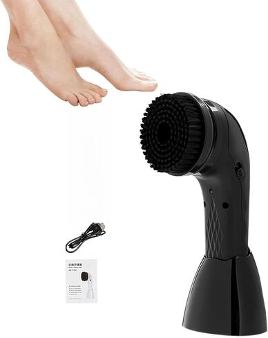 TsoLay Electric Shoe Cleaner Brush, Electric Shoe Shine Kit with 6 Replaceable Brush Heads, USB Rechargeable, Swivel and Hyper Cleanse Technology, for Boots, Shoes, Sofa, Bag in Saudi Arabia