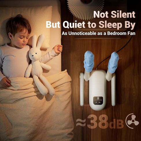 مجفف الأحذية، مجفف الأحذية، سخان القفازات الكهربائية | وضع التعزيز، 4 أنابيب مع مؤقت، تعقيم بالأشعة فوق البنفسجية وامتصاص الروائح، جهاز تدفئة محمول هادئ لأحذية التزلج والأحذية والقفازات والجوارب والقبعات in Kuwait