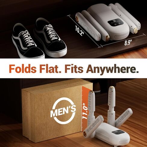 مجفف الأحذية، مجفف الأحذية، سخان القفازات الكهربائية | وضع التعزيز، 4 أنابيب مع مؤقت، تعقيم بالأشعة فوق البنفسجية وامتصاص الروائح، جهاز تدفئة محمول هادئ لأحذية التزلج والأحذية والقفازات والجوارب والقبعات in Kuwait