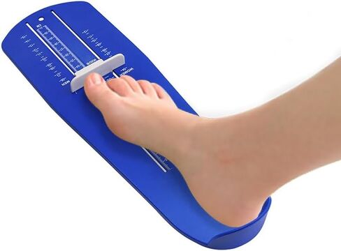 Foot Measurement Device For Men Women Adults, US Standard Shoe Size Measuring Devices for All Sizes, Accurate, Easy To Use Foot Length Ruler, Blue in Saudi Arabia