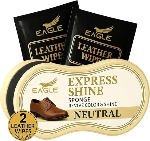 Eagle Shoe Shine Sponge – Instant Shine Sponge for Leather Shoes & Boots | Quick Shoe Polisher & Leather Shine Applicator in Saudi Arabia