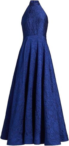 As It May Luna Jacquard Halter Gown in Saudi Arabia