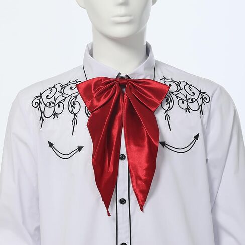 COSDREAMER عصر النهضة وشاح Jabot Cravat ربطة العنق للرجال ربطة العنق in Kuwait