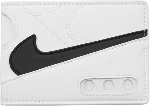 Nike Icon Air Max 90 Card Wallet – Sleek Everyday Carry with Air Max Attitude (Dk Smoke Grey/White, OSFM) in Saudi Arabia