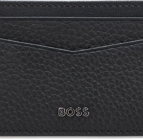 BOSS, Crosstown Cardcase with Money Clip, black gloss, One Size in Kuwait