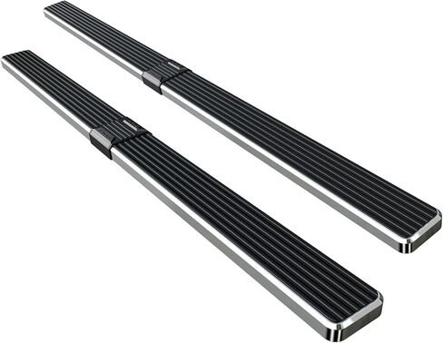 APS Running Boards 6in Black Compatible with Ram ProMaster 2014-2025 Full Size Van 136 inches 159 inches Wheelbase 3-Door Stainless Steel (Nerf Bars Side Steps Side Bars) in Kuwait