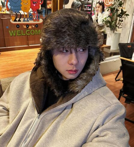 قبعة Trapper Ushanka للرجال والنساء، قبعات جنود من الفرو الصناعي مع غطاء للأذن، قبعة تزلج شتوية مقاومة للرياح in Kuwait