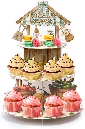 Cupcake Stand 3 Tiers Medieval Knight Cake Holder Stand Castle Birthday Party Cardboard Cupcake Holder Decorations Dessert Tower Party Supplies for Knight Party Birthday Baby Shower in Saudi Arabia