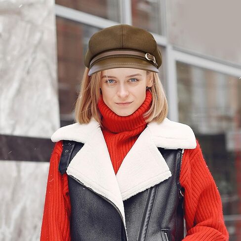 Newsboy Hats for Women and Men Beret Women's Hats & Caps Fall and Winter Womens Hat y2k Hat Women's Octagonal Cap in Saudi Arabia