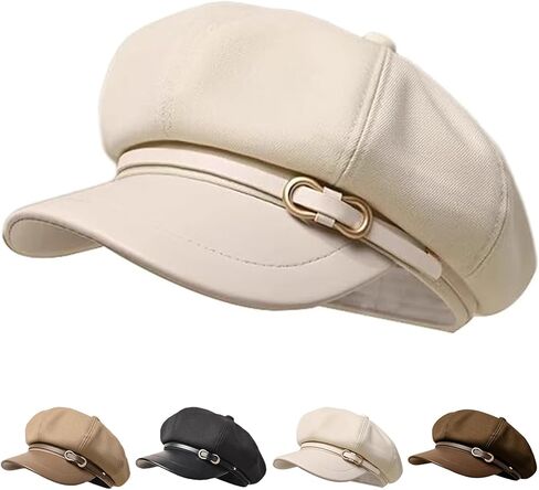 Newsboy Hats for Women and Men Beret Women's Hats & Caps Fall and Winter Womens Hat y2k Hat Women's Octagonal Cap in Saudi Arabia