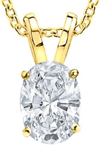 0.5 to 10 Carat IGI Certified LAB GROWN Diamond Solitaire Pendant 4 Prong Pendant Necklace For Women w/16" Silver chain(E-F, VS1-VS2) in Saudi Arabia