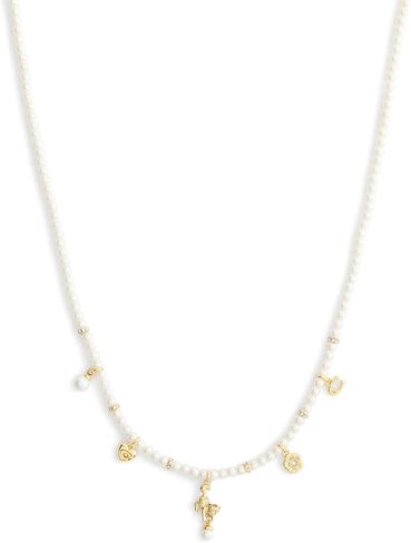 قلادة نسائية من COACH Jewelry بتصميم قطة ساحرة من اللؤلؤ in Saudi Arabia