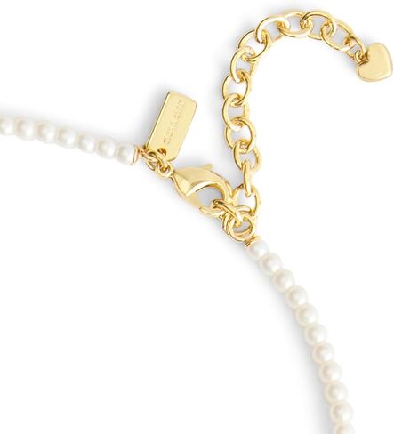 قلادة نسائية من COACH Jewelry بتصميم قطة ساحرة من اللؤلؤ in Saudi Arabia