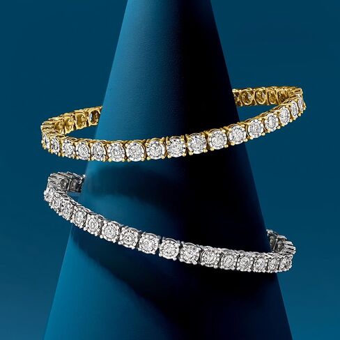 Ross-Simons 5.00 ct. t.w. Diamond Tennis Bracelet in Sterling Silver in Saudi Arabia