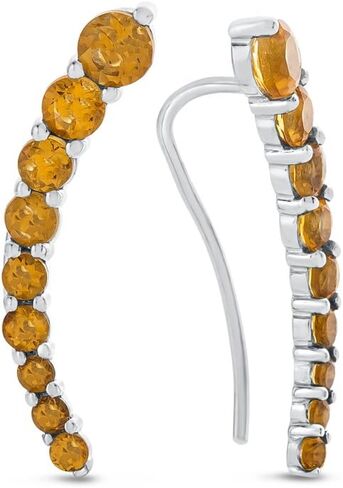 FJC Finejewelers Sterling Silver Earrings Climbers with Wirehook in Kuwait