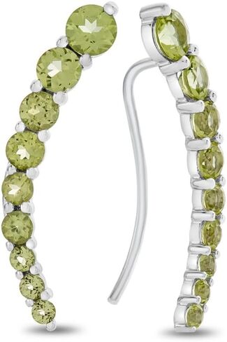 أقراط FJC Finejewelers من الفضة الإسترلينية متسلقة بخطاف سلكي in Saudi Arabia
