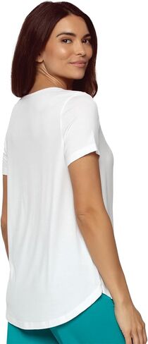 Felina So Smooth Modal Scoop Neck Tee in Saudi Arabia