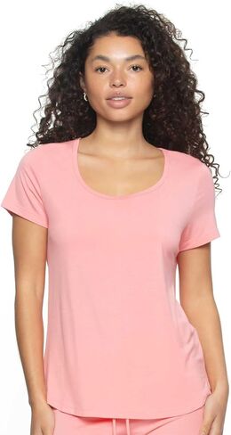Felina So Smooth Modal Scoop Neck Tee in Saudi Arabia